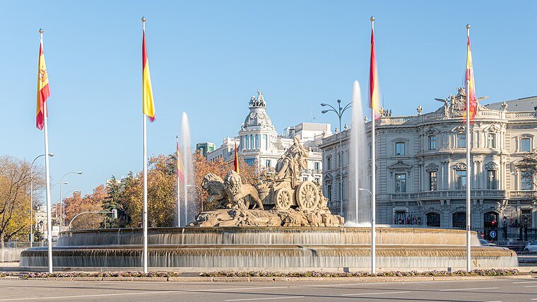 La Fuente de Cibeles de Madrid