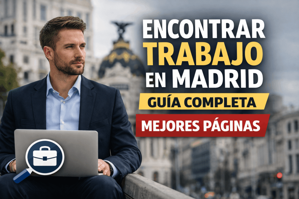 Páginas para encontrar trabajo en Madrid