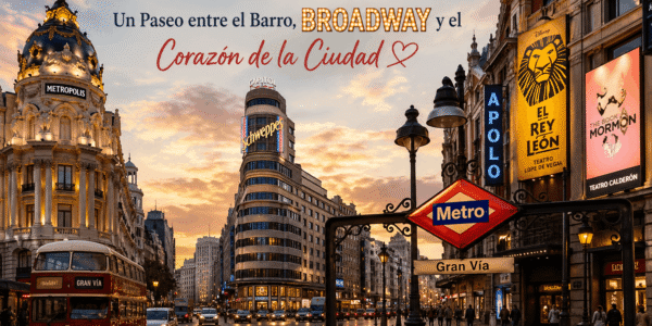La Gran Vía de Madrid: Un Paseo entre el Barro, el Broadway y el Corazón de la Ciudad