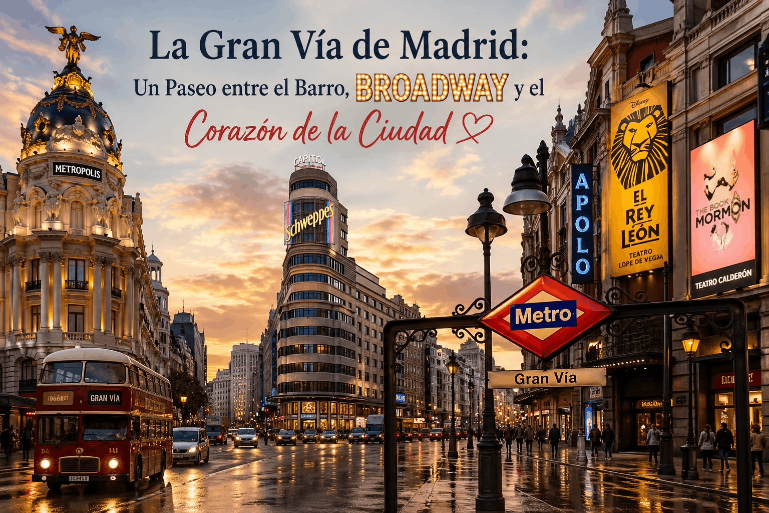 La Gran Via Madrid