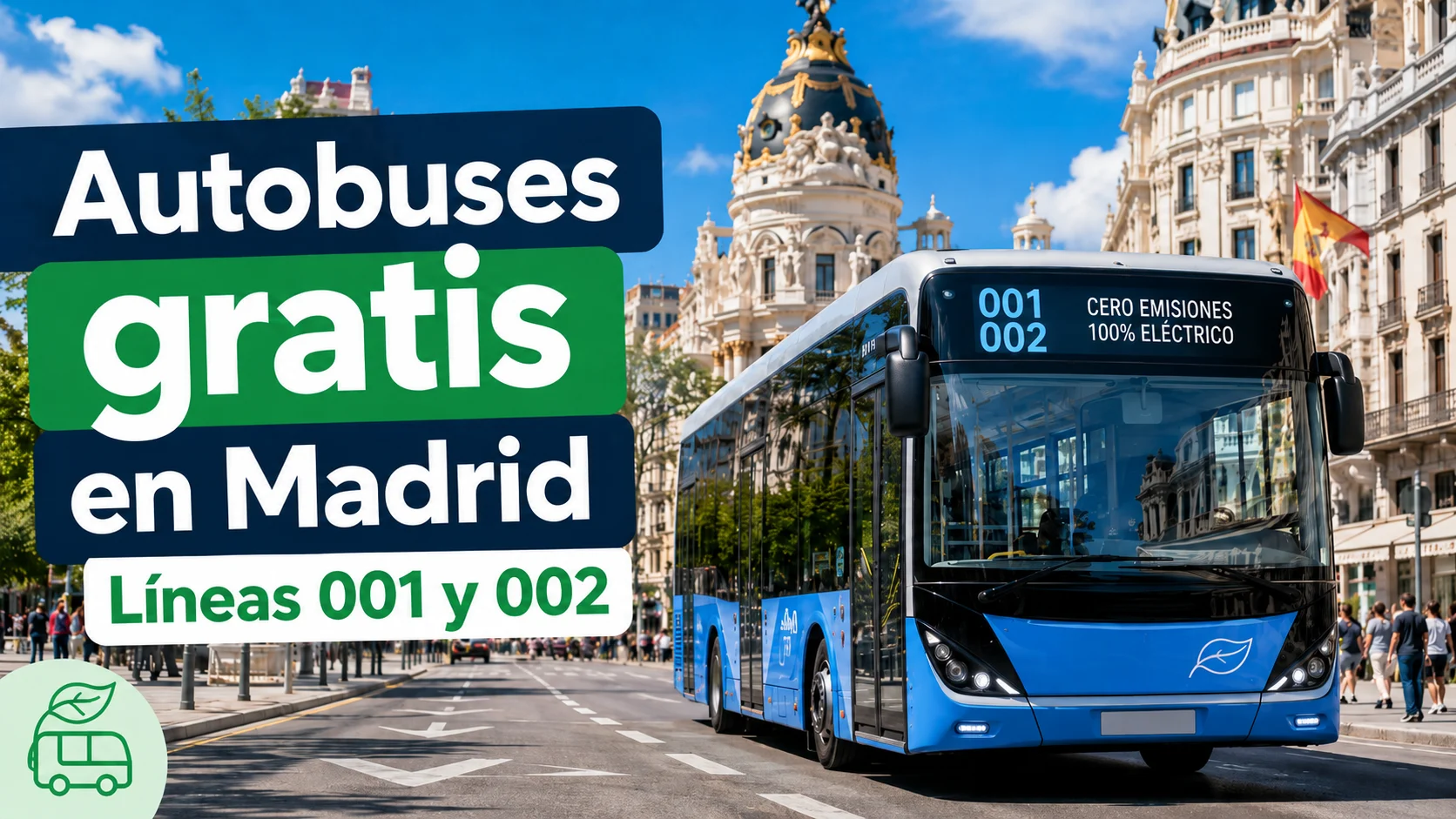 Autobuses gratis en Madrid