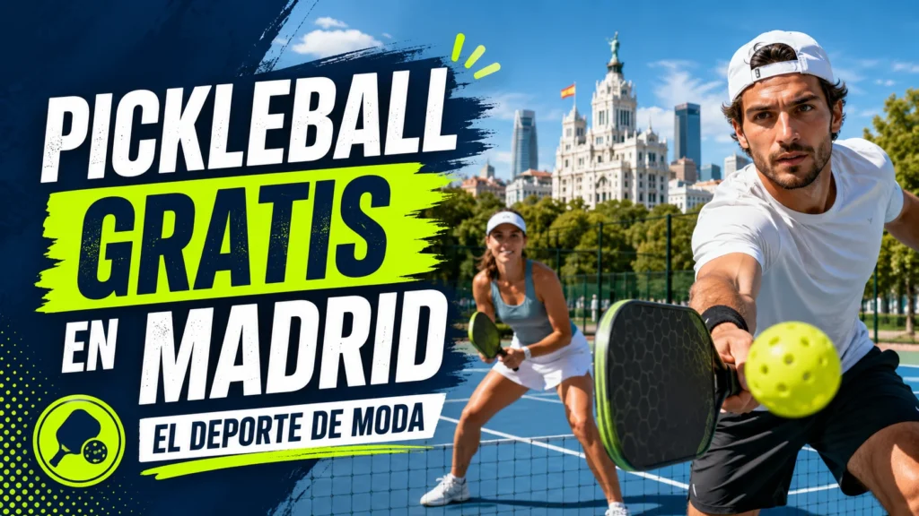 Pickleball gratis en Madrid