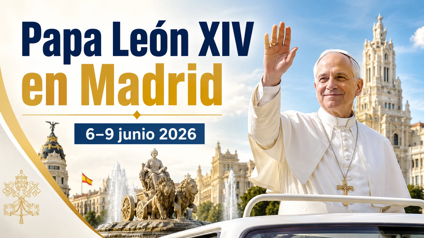 Visita del Papa León XIV a Madrid 2026