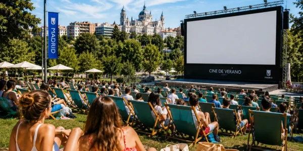 Cines de verano gratis en Madrid 2026: dónde ver películas al aire libre este verano
