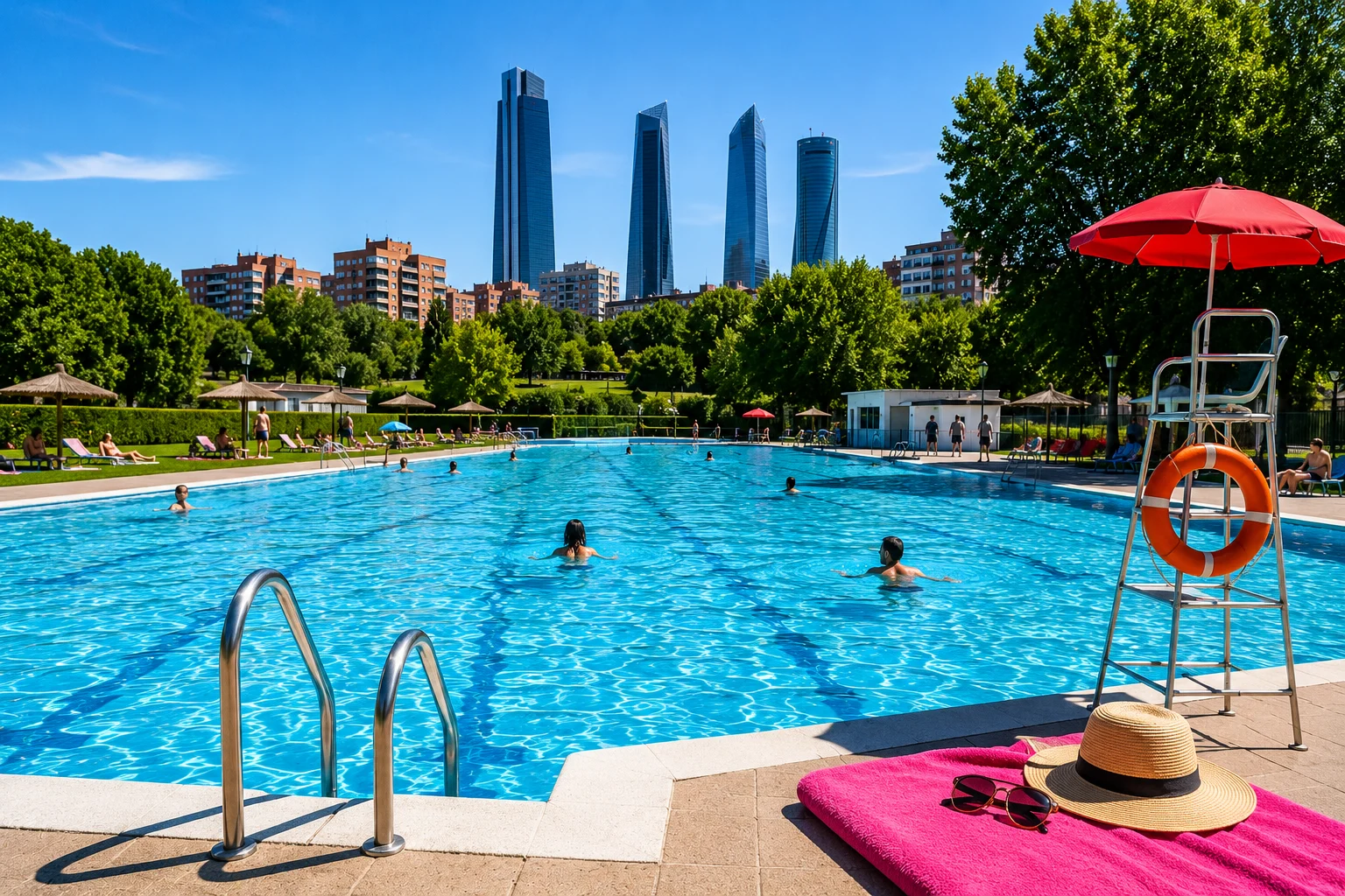 piscinas municipales madrid