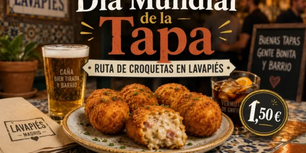 Día Mundial de la Tapa en Madrid 2026: ruta de croquetas, bares participantes y precios