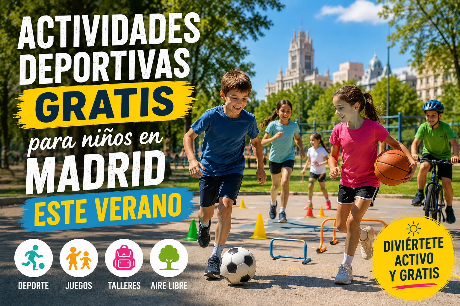 actividades-deportivas-gratis-ninos-madrid-verano