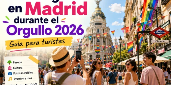Planes gratis en Madrid para turistas durante el Orgullo 2026