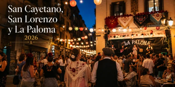 San Cayetano, San Lorenzo y La Paloma 2026: programa, conciertos y verbenas gratis