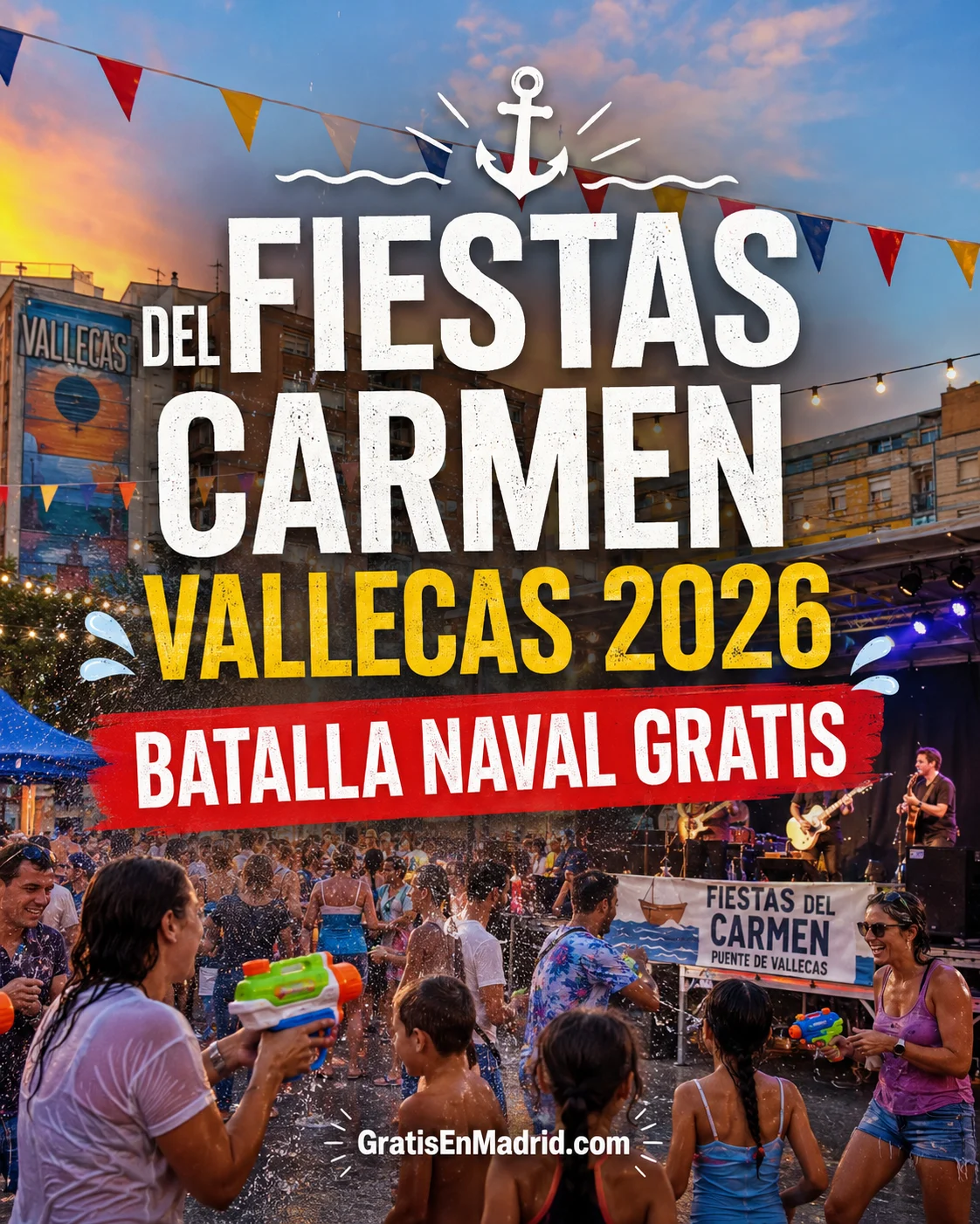 Fiestas del Carmen Puente de Vallecas