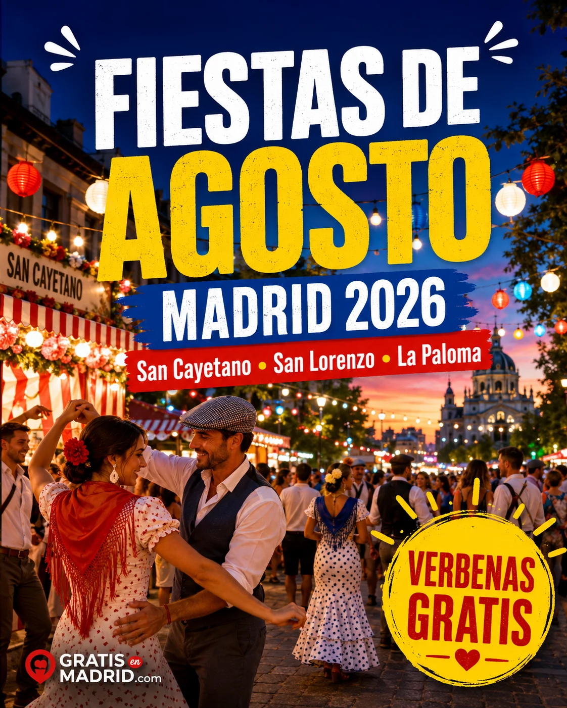 fiestas agosto Madrid 2026