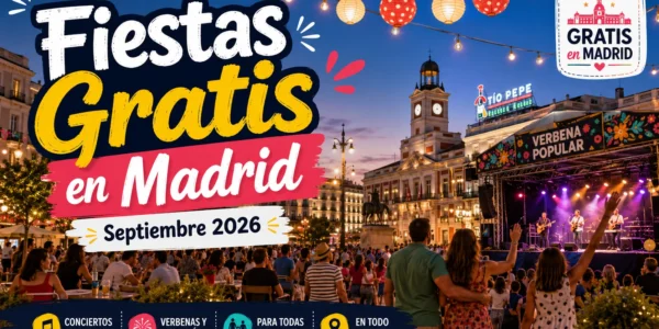 Fiestas populares gratis en Madrid en septiembre 2026: verbenas, conciertos y actividades